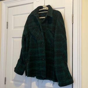 Loose woven flannel